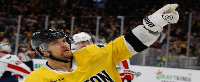 Bruins take down the Capitals 3-1 at home