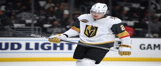 NHL explains not suspending Knights' Zach Whitecloud for hit