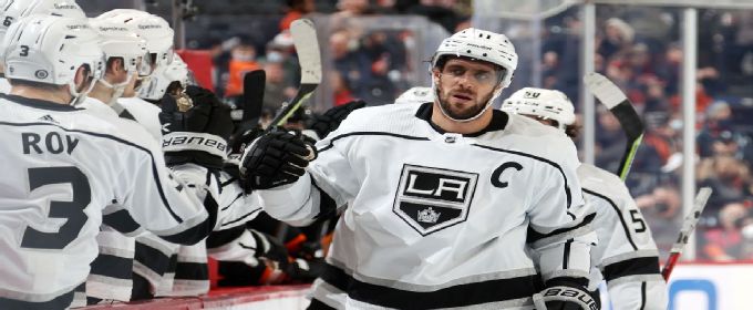 Kings' Anze Kopitar wins third Lady Byng Trophy