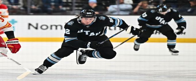 Mammoth's Logan Cooley out indefinitely with injury