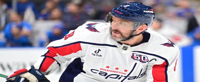 Capitals put Alex Ovechkin on IR, recall Ivan Miroshnichenko