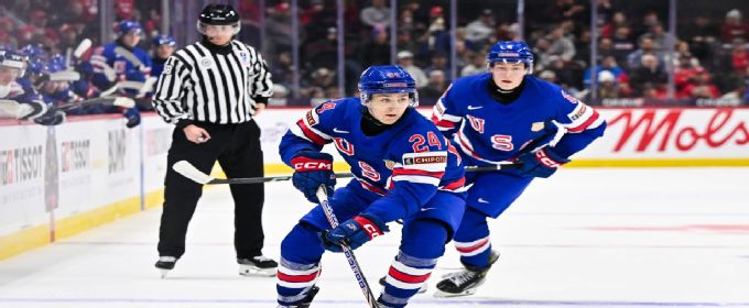 Standout prospects from preliminary round of 2025 world juniors