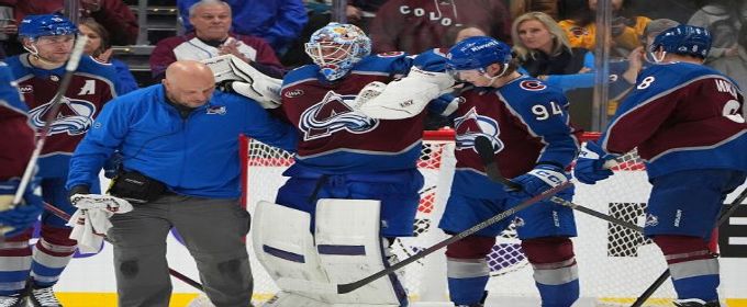 Avs' Bednar gets clarity on play that injured Wedgewood