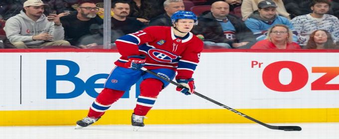 Canadiens' Emil Heineman out 3-4 weeks after being hit by car