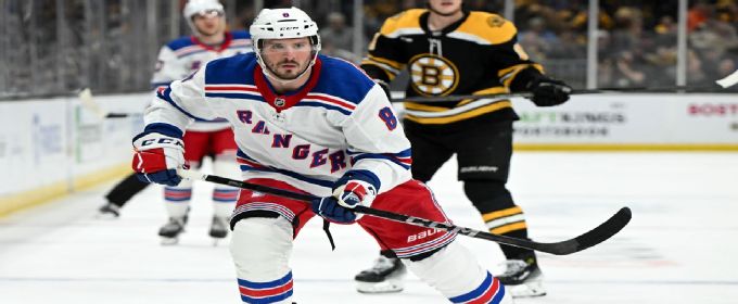 Injured Rangers captain J.T. Miller misses loss to Predators