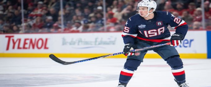 Team USA's Charlie McAvoy to miss 4 Nations Face-Off title game