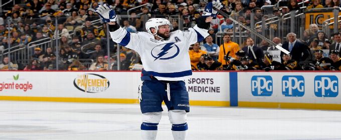 Kucherov leads winger ratings in NHL 26