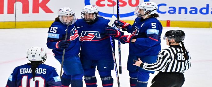 Tage Thompson scores OT winner as U.S. wins at hockey worlds