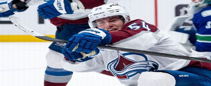 Avs' Gavin Brindley signs 2-year extension after scoring 1st OT winner