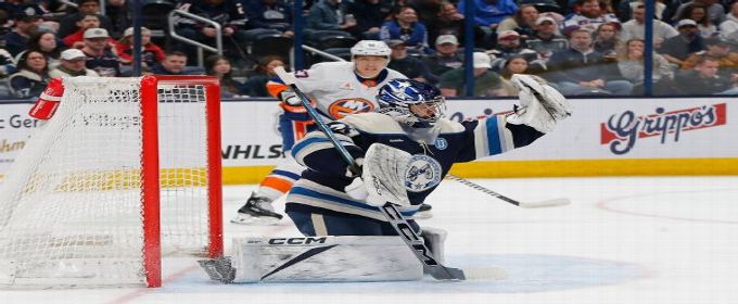 Blue Jackets sign goaltender Jet Greaves to 3-year, $15M deal
