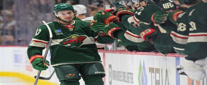 Quinn Hughes scores in Minnesota debut as Wild beat Bruins