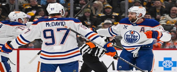 Leon Draisaitl gets 1,000th point, 4 assists in Oilers' win