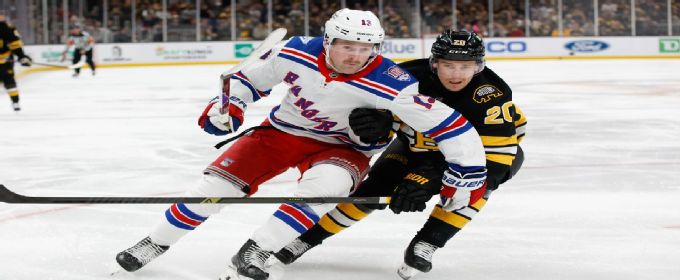 Key matchups, stats for New York Rangers-Boston Bruins