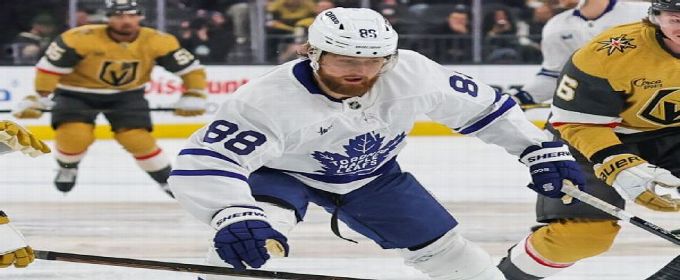 Toronto top scorer William Nylander exits with lower-body injury