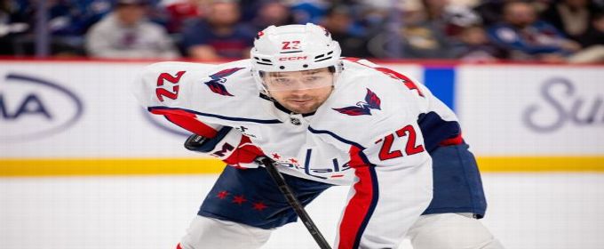 Capitals' Duhaime fined for poking Kraken's Melanson from bench
