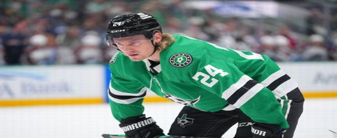 Stars' Hintz to miss start of playoffs; Heiskanen expected back