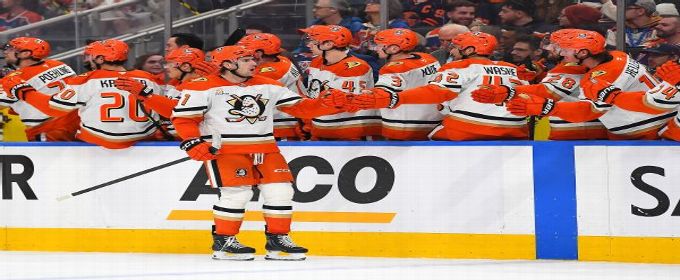Ducks even series vs. Oilers as Connor McDavid escapes injury