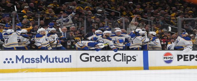 Sabres oust Bruins, end 18-season playoff series win drought