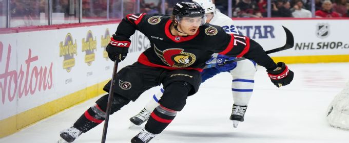 Senators' Ridly Greig suspended for two games next season