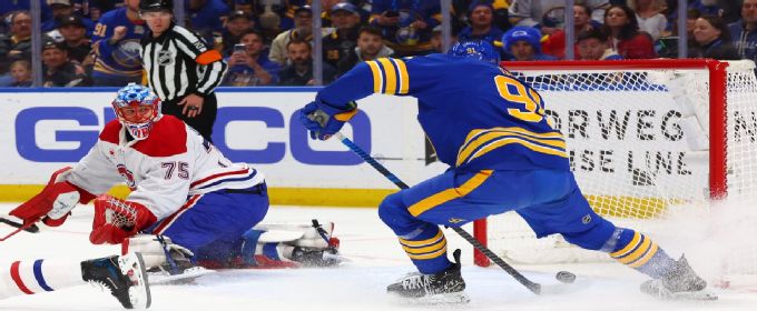 Stanley Cup odds: Sabres slight favorites in series vs. Canadiens, Hurricanes await