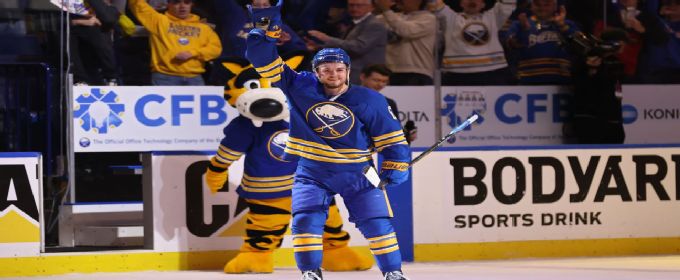 Sabres sign Zach Benson to 7-year, $52.5 million contract