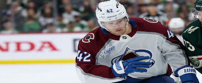 Avalanche's Manson fined $5K for stick hit to Wild's McCarron