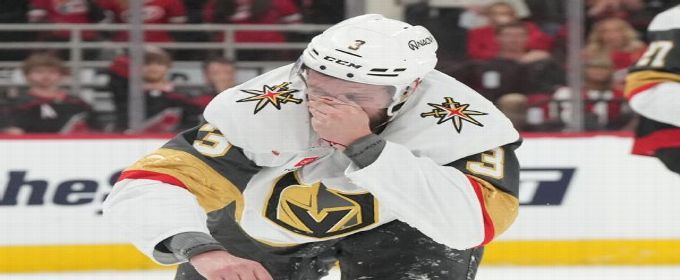 Vegas mum on McNabb's status for Game 3 of Stanley Cup Final