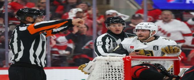Golden Knights object to disallowed goal, vow to bounce back