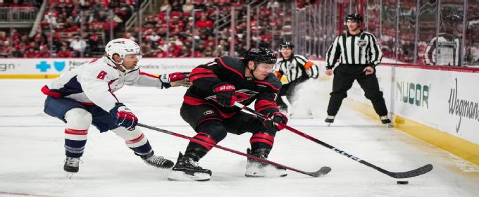 NHL Tonight: Capitals face Hurricanes in a critical early-season clash