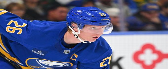 Sabres' Dahlin out Tuesday vs. Canadiens due to upper-body injury