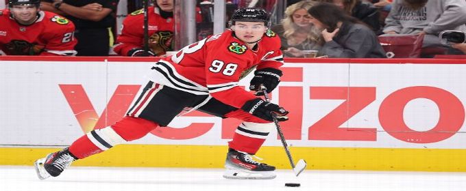 Connor Bedard makes season debut, records assist in Blackhawks' win vs. Penguins