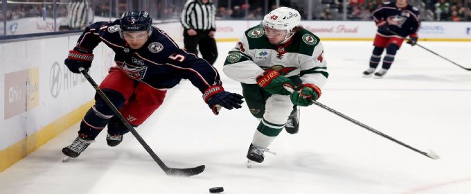NHL Tonight: Previewing Blue Jackets-Wild, Hurricanes-Flames