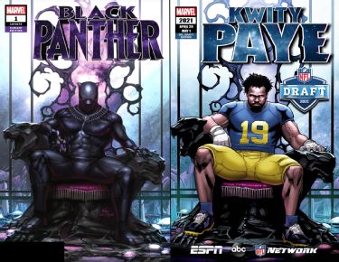 ESPN, Marvel team up to make comic book covers of NFL Draft prospects