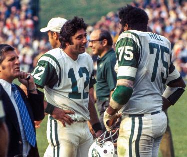 Former Jets Joe Namath and Winston Hill - A rose, a scotch and a Hall of  Fame friendship - ESPN