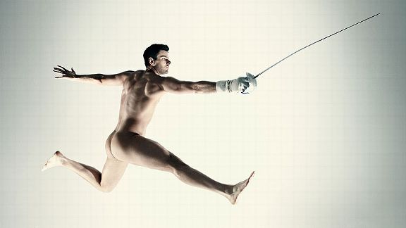 Atletas olmpicos al desnudo