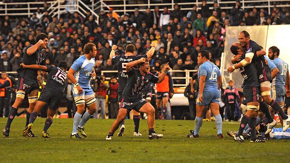 Amistoso internacional entre Los Pumas y Stade Francais