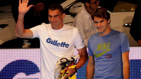 La estada de Federer en Colombia