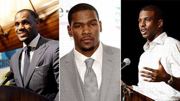 James, Durant, Paul 