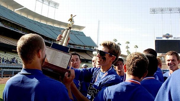 El Camino Real HS celebrating its City title.