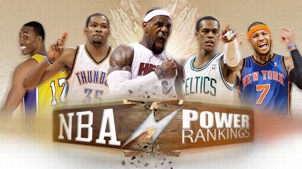 NBA Power Rankings illustration