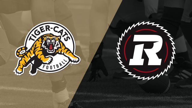 Hamilton Tiger-Cats vs. Ottawa Redblacks - WatchESPN