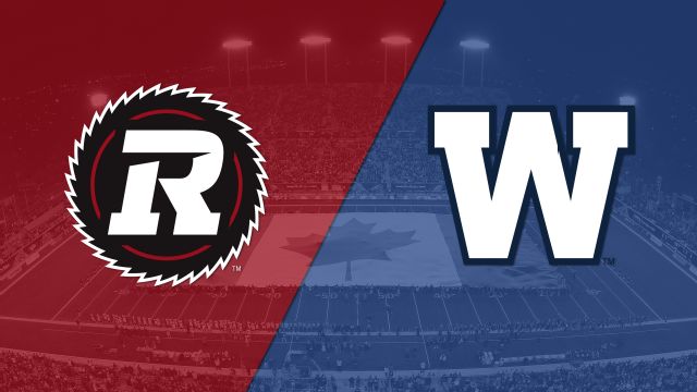 Ottawa Redblacks vs. Winnipeg Blue Bombers - WatchESPN