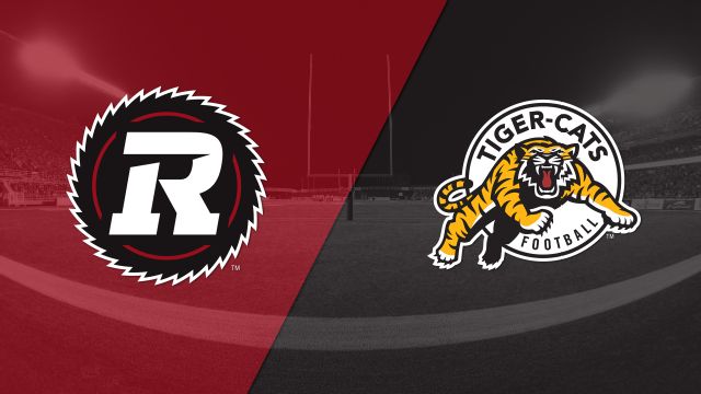 Ottawa Redblacks vs. Hamilton Tiger-Cats - WatchESPN