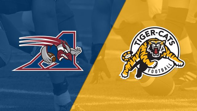 Montreal Alouettes vs. Hamilton Tiger-Cats - WatchESPN