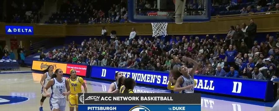 Celeste Taylor gets the layup to fall vs. Pittsburgh Panthers