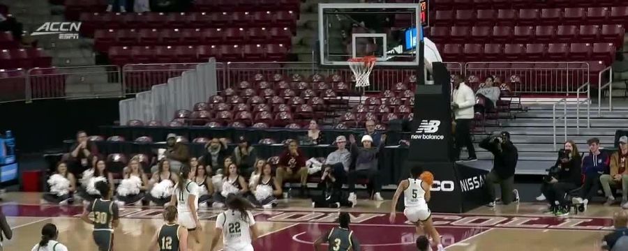 Kylee Watson elevates for the bigtime block