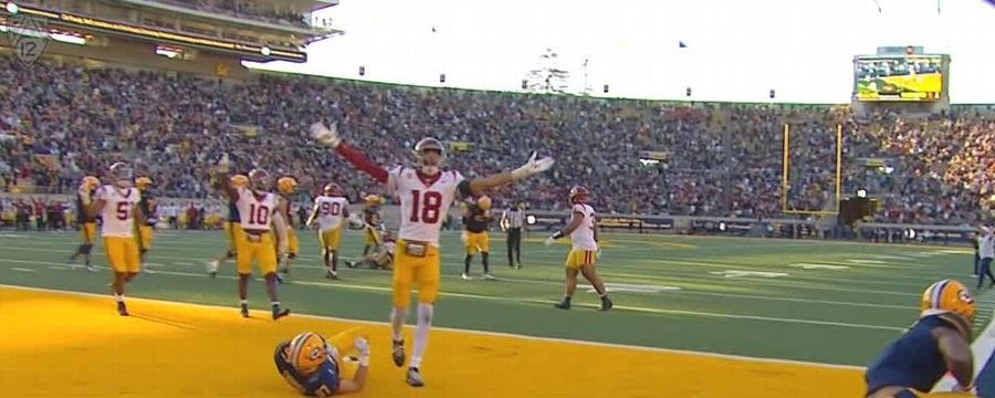 Cal loses to USC after failed 2-point conversion
