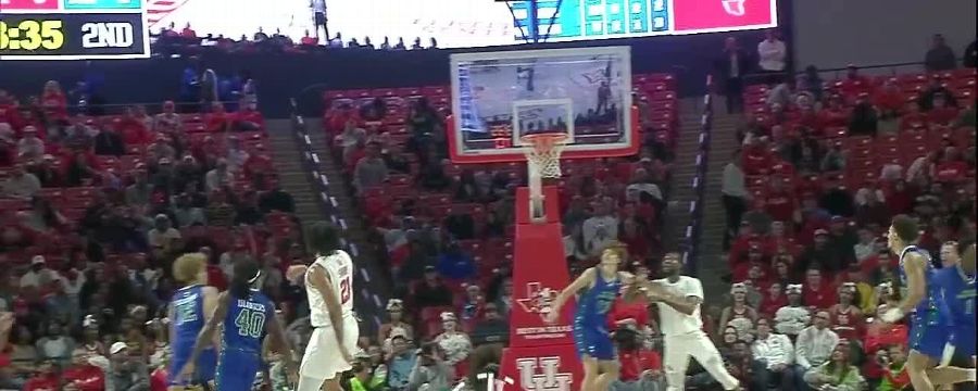 Emanuel Sharp shows off the swagger with deep 3-pointer