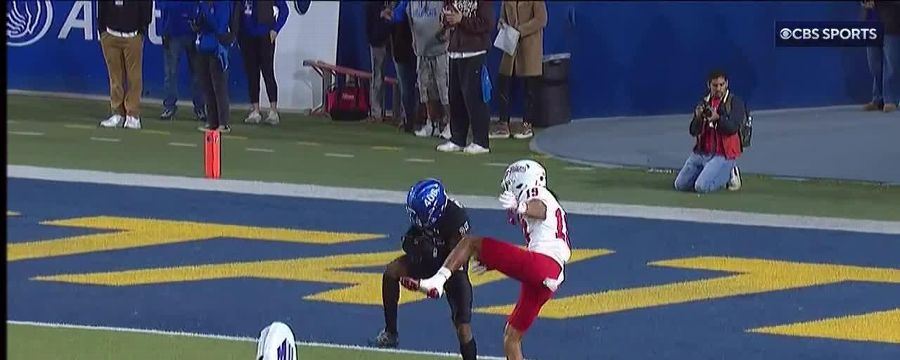 San Jose State's Michael Dansby shows off speed on 98-yard pick-six
