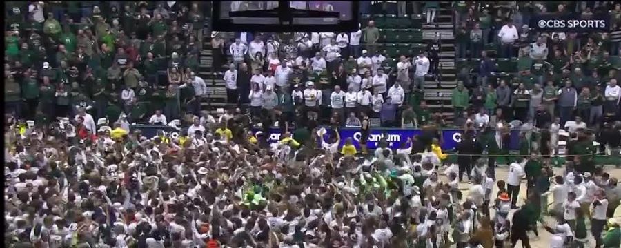Colorado State fans storm court after rivalry win vs. Colorado